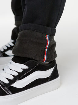 Джинсы-бананы утеплённые для мальчиков - Синий мир фото 11