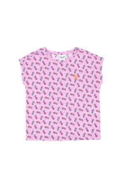 U. S. Polo Assn Футболка с круглым вырезом Магнолия для девочек - U.s. polo assn фото 4