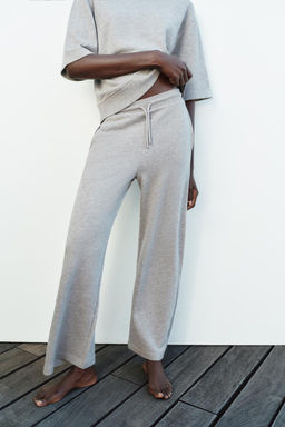 FADED WIDE-LEG TROUSERS - Zara фото 3