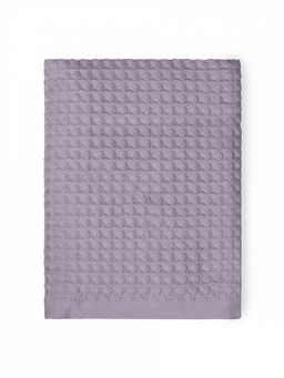 Полотенце для лица 50x90 лавандовый вафельное полотно