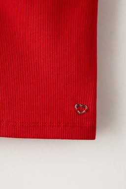 ASYMMETRIC HEART TOP - Zara фото 9