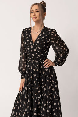 Платье Golden Valley 4894-1 черный  фото 3