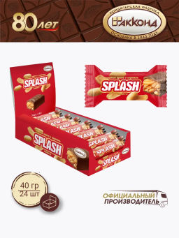 Splash"жареный арахис и карамель 40гр/Акконд/