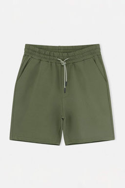 Lacivert-Yesil Basic Regular/Normal Kesim Duz 2li Paket Sort TMNSS21SR0095