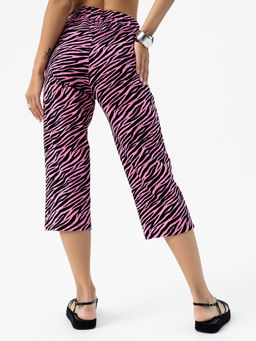 Бриджи хлопок 100%,розово-черные - Binita фото 8