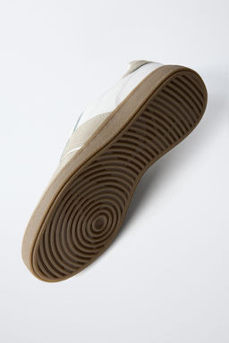 LEATHER PLIMSOLLS - Zara фото 7