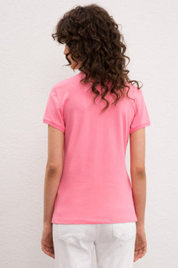 Kad_n Pembe Basic Polo Yaka Ti__rt - U.s. polo assn фото 3