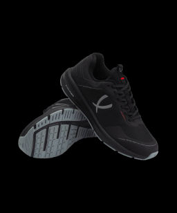 Кроссовки спортивные JOGEL Snowstorm LOW, waterproof, Black/grey  фото 2