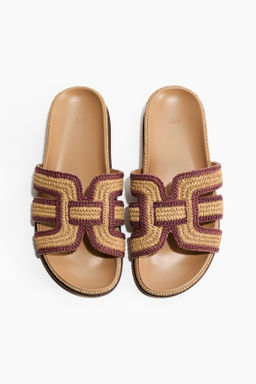 Sandalias en paja trenzada - H&m фото 3