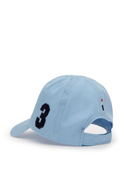 Голубая шапка для мальчика Неожиданная скидка в корзине - U.s. polo assn фото 3