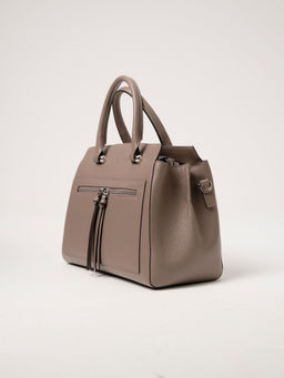 Сумка саквояж Schatz 40768 тауп