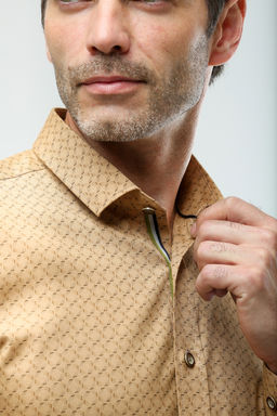 Мужская рубашка 22-57-т-03 - Nicolo angi фото 3