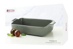 Форма для запекания, 32х22 см, фарфор P, прямоугольная, серо-зеленая, Indulgence - Maxwell & Williams фото 6