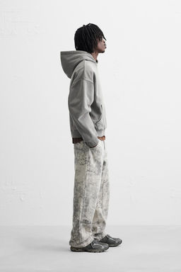 WASHED CARPENTER TROUSERS - Zara фото 4