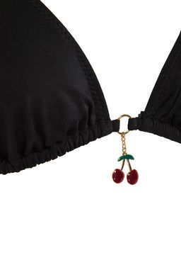 TRENDYOLMILLA Siyah Ucgen Aksesuarl? Bikini Ustu TBESS23BU00045  фото 7
