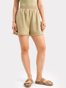 Шорты женские в зеленом цвете хаки 132335 - Mark formelle фото 6