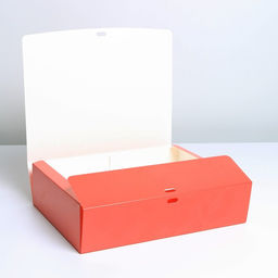 Коробка складная Красная, 31 х 24.5 х 8 см - Дарите счастье фото 2