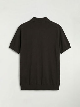 Polo Yaka Erkek Triko Kazak