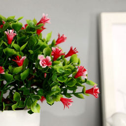 Искусственный цветок в горшке «Примула галант», 17×19 см, МИКС