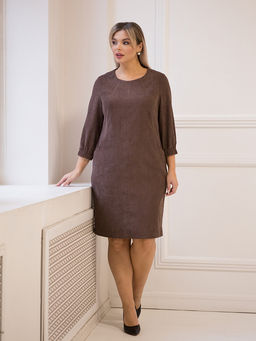 Платье 1437 шоколадный