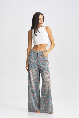 Джинсы Floral Blue - Erist store фото 2