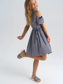 PlayToday / Платье текстильное для девочек  фото 2