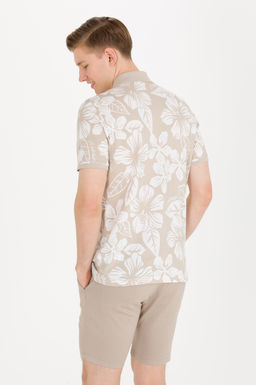 U. S. Polo Assn Мужская футболка с воротником-поло Stone - U.s. polo assn фото 6