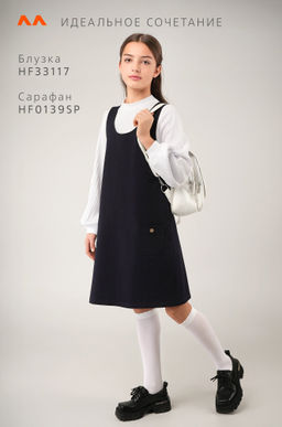 Сарафан для девочки из футера Happyfox - Happy fox фото 2