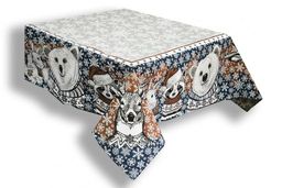 Снежинка - гобеленовая скатерть 140х180 см - Гобеленглавснаб фото 4