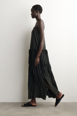 APPLIQU?D PANELLED MIDI DRESS - H&m фото 3