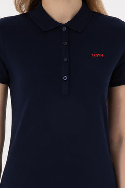 Kad_n Lacivert Basic Polo Yaka Ti__rt Sepette S_rpriz _ndirim - U.s. polo assn фото 6