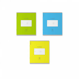 Цена за 200 шт. Тетрадь школьная ученическая ErichKrause Классика Bright желтая, 18 листов, линейка (в плёнке по 10 шт.)  фото 2