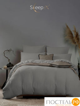 Пододеяльник SleepiX ЮКО 40%бамб. сер. - Sleep ix фото 3