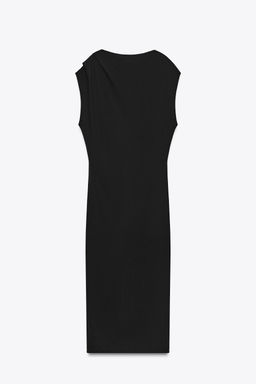 LONG DRAPED DRESS - Zara фото 5
