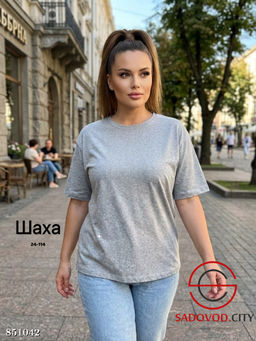 Футболка женская из хлопка - Bruno фото 2