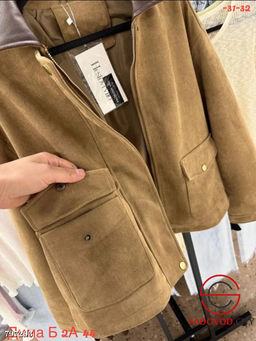 замшевая куртка с карманами - Bruno фото 3