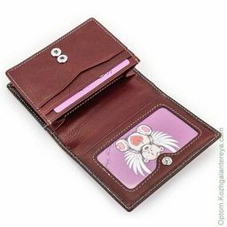 Женская кожаная визитница Sergio Valentini СВ 8123-491/2  фото 5