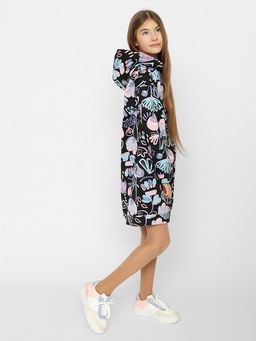 CRB wear/CSJG 63487-22-356 Платье для девочки,черный/Ex.Cherubino  фото 3