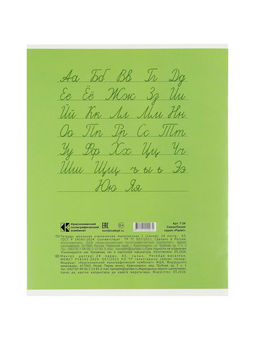 Цена за 100 шт. Тетрадь 24л лин КПК "Пастель", обл мел карт, блок №2, 5В МИКС