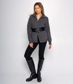 Пояс #МСК1303, чёрный