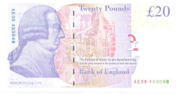 20 фунтов 2006 года Великобритания