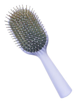 Rama Rose Расчёска массажная для волос K2021P, пластик, в ассортименте, 22,5 см