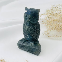 Статуэтка Сова из Лабрадора - Радуга самоцветов фото 3