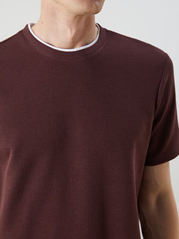 Bisiklet Yaka D?z Erkek Ti??rt