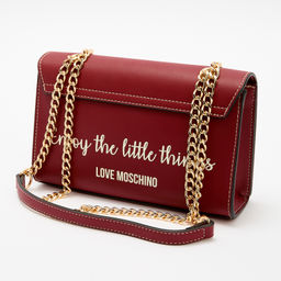 Кросс-боди LOVE MOSCHINO SMART DAILY BAG Артикул 4065038, вишневый  фото 6