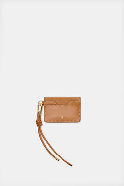 CARTERA TARJETERO PIEL / Marr?n - Zara фото 3