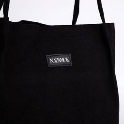 Сумка шопер NAZAMOK, чёрный, 40×35 см