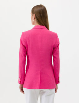 Pembe Kruvaze Slim Fit Ceket - Pierre cardin фото 5