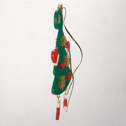 Игрушки ручной работы - Елочка подвеска объемная 6029 - Idh фото 4