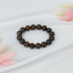 Браслет из древесного Опала 18 см - Радуга самоцветов фото 3